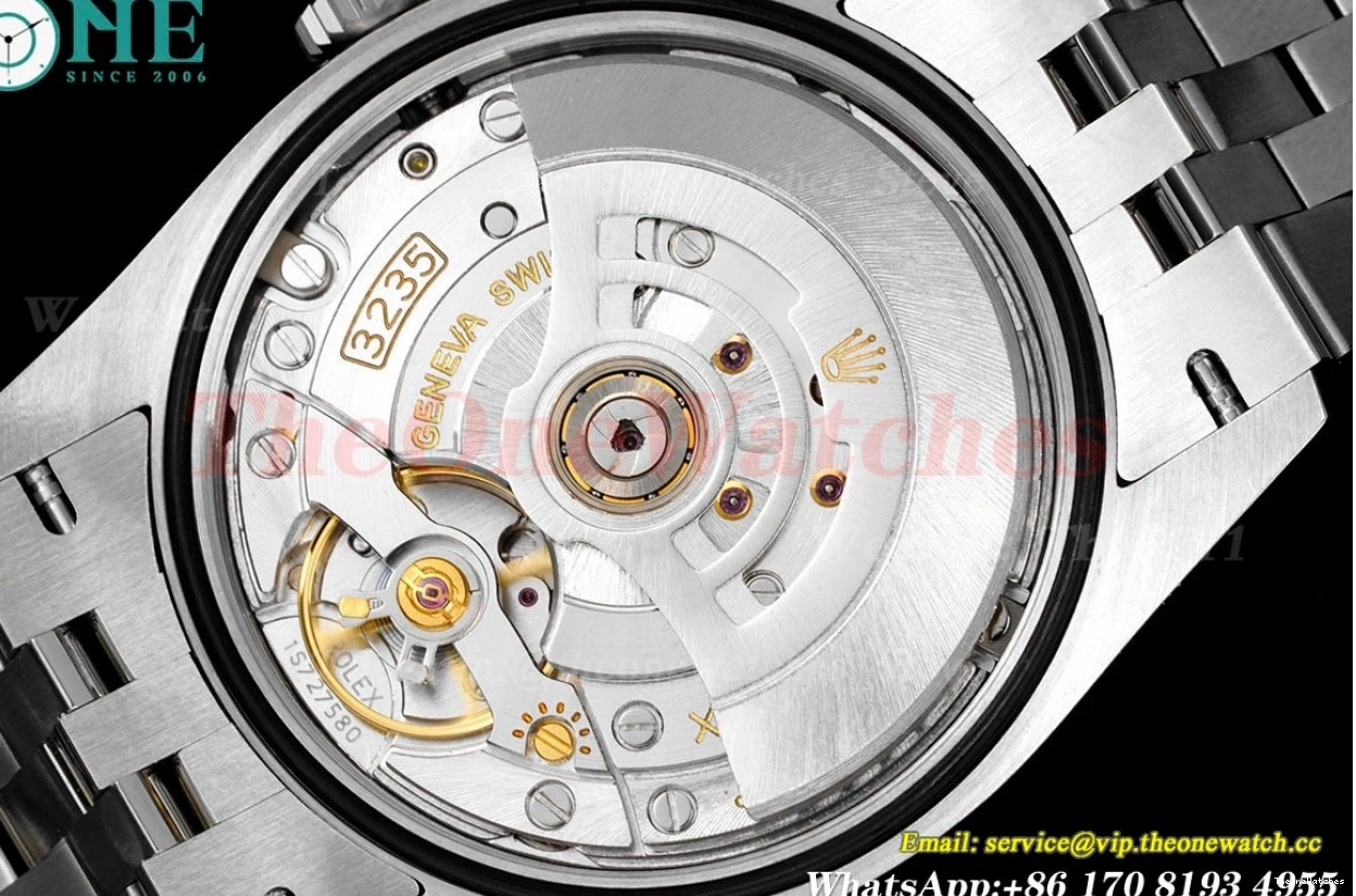 VSF 126234 VS3235 Jub 36mm Green Motif SS SS Datejust Stk Palm 0115